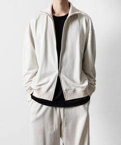 KANEMASA PHIL.】28G CUPRO ZIP SWEAT - WHITE | 公式通販サイト 