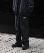 画像をギャラリービューアに読み込む, 【ssstein × UMBRO】CO/NY POPLIN TRACK TROUSERS - BLACK
