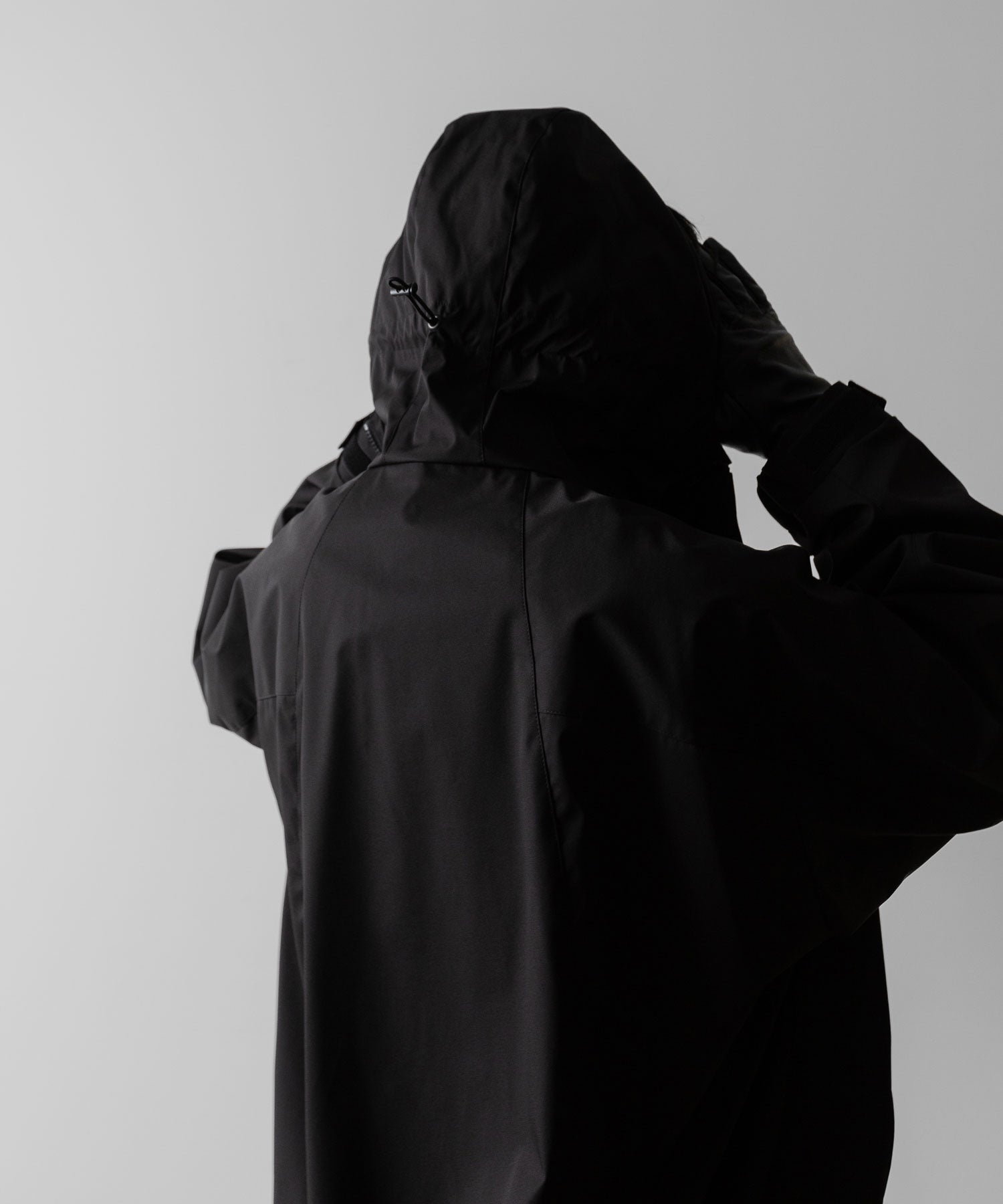 ssstein(シュタイン)のWEATHER PROTECTION HOODED JACKET - BLACKの公式通販サイトsession福岡セレクトショップ