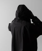 画像をギャラリービューアに読み込む, ssstein(シュタイン)のWEATHER PROTECTION HOODED JACKET - BLACKの公式通販サイトsession福岡セレクトショップ
