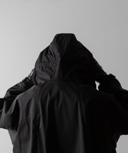 ssstein(シュタイン)のWEATHER PROTECTION HOODED JACKET - BLACKの公式通販サイトsession福岡セレクトショップ