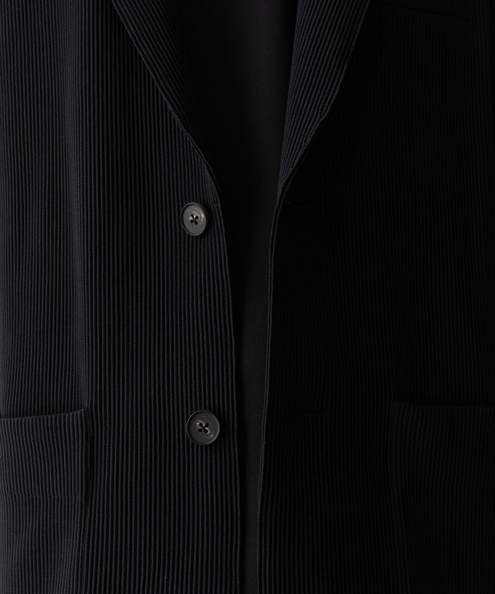 ssstein(シュタイン)のGRADATION PLEATS SINGLE BREASTED JACKET - BLACKの公式通販サイトsession福岡セレクトショップ