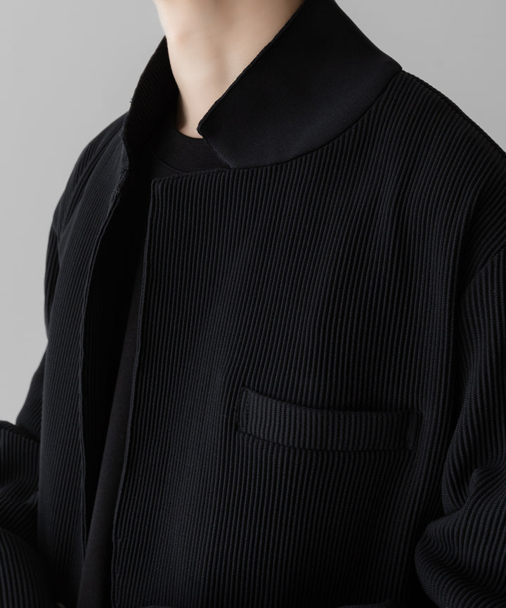 ssstein(シュタイン)のGRADATION PLEATS SINGLE BREASTED JACKET - BLACKの公式通販サイトsession福岡セレクトショップ