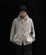 画像をギャラリービューアに読み込む, VEIN ヴェインのCO SWEAT DISTRESSED ZIP UP HOODIE - X.GRAYの公式通販サイトsession福岡セレクトショップ
