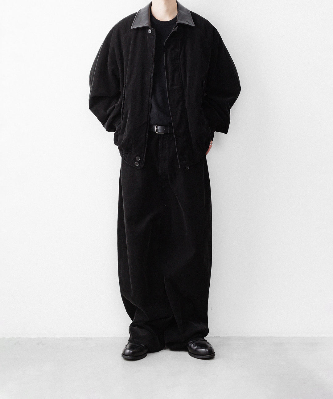 ssstein(シュタイン)のVINTAGE CORDUROY ZIP JACKET - BLACKの公式通販サイトsession福岡セレクトショップ