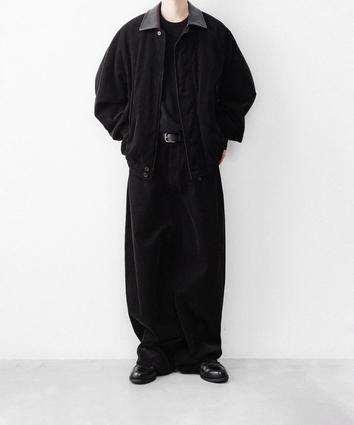 ssstein(シュタイン)のVINTAGE CORDUROY ZIP JACKET - BLACKの公式通販サイトsession福岡セレクトショップ