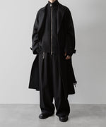 画像をギャラリービューアに読み込む, Exclusive【 VEIN 】SHAGGY KNIT DRIVERS JACKET - BLACK
