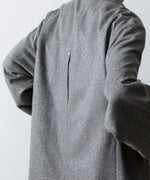 画像をギャラリービューアに読み込む, ssstein(シュタイン)のW/CA BEAVER BACK SLASH PEAK LAPEL JACKET - GREYの公式通販サイトsession福岡セレクトショップ
