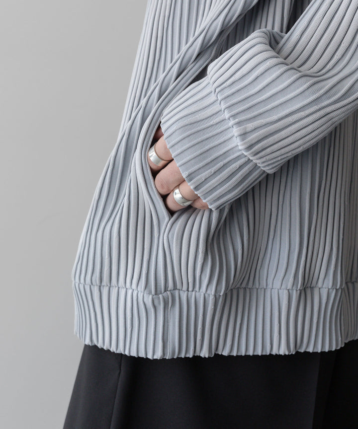 ssstein シュタインのOBLIQUE PATTERNED KNIT CARDIGANのGREY公式通販サイトsession福岡セレクトショップ