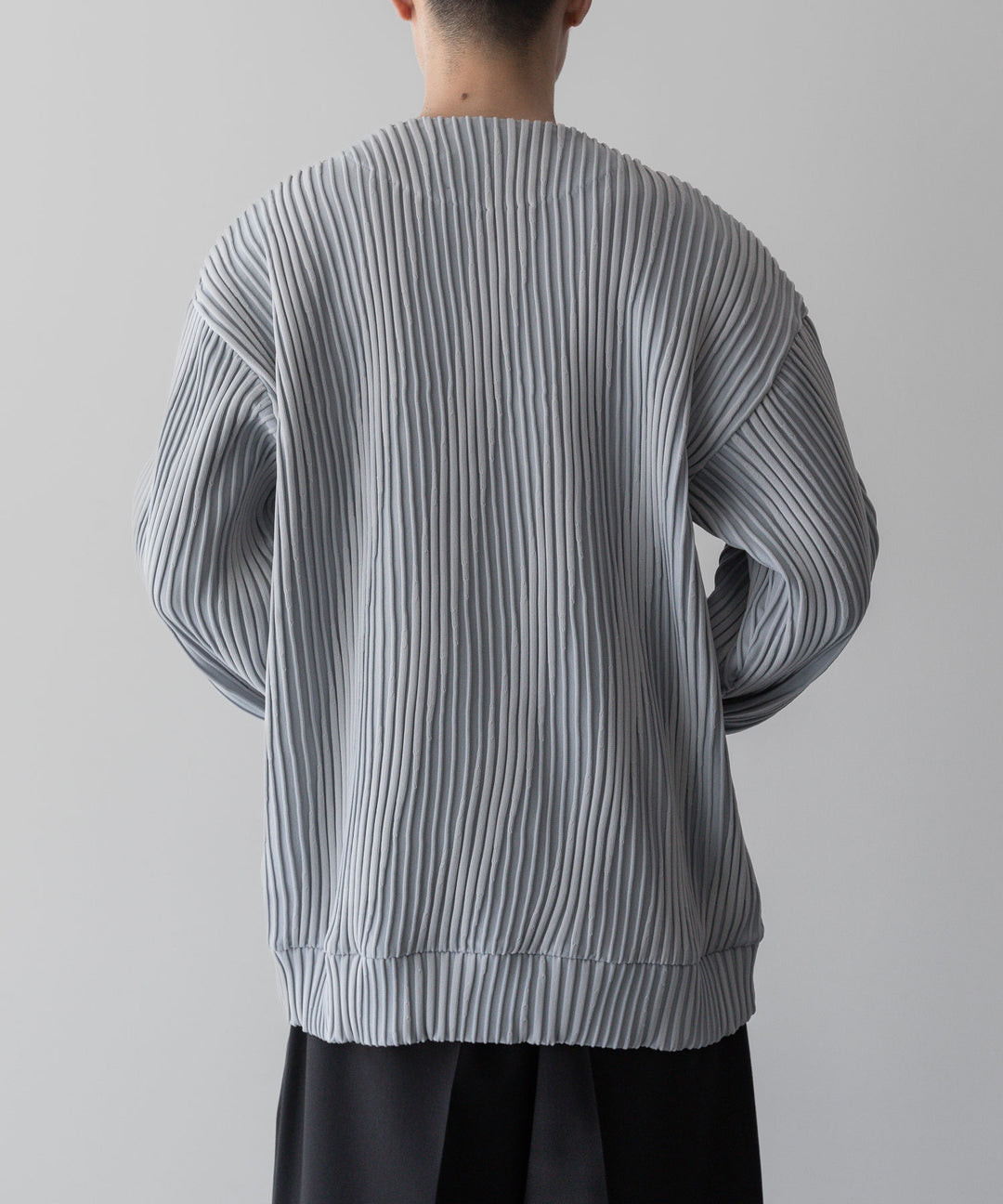 ssstein シュタインのOBLIQUE PATTERNED KNIT CARDIGANのGREY公式通販サイトsession福岡セレクトショップ