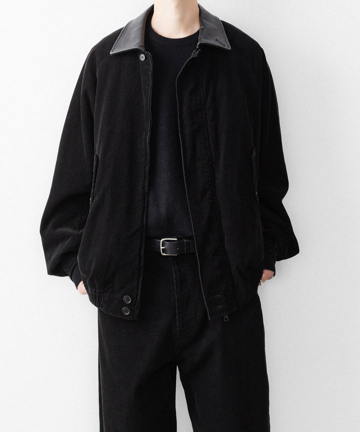 ssstein(シュタイン)のVINTAGE CORDUROY ZIP JACKET - BLACKの公式通販サイトsession福岡セレクトショップ