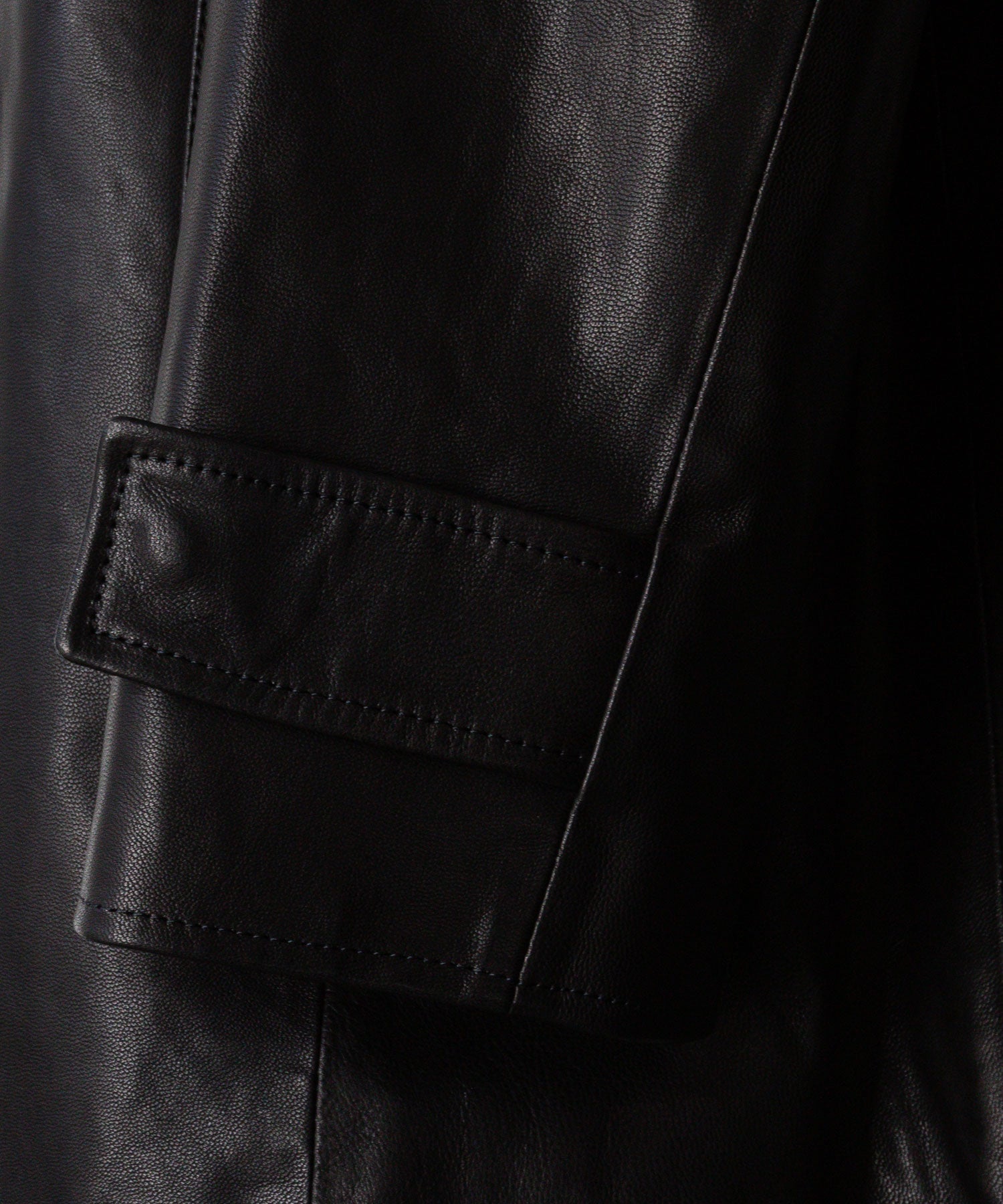 【stein】シュタイン 24ss LEATHER HALF COAT - BLACK sessionセッション福岡セレクトショップ 公式通販サイト