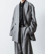 画像をギャラリービューアに読み込む, ssstein(シュタイン)のW/CA BEAVER EASY WIDE TROUSERS - GREYの公式通販サイトsession福岡セレクトショップ
