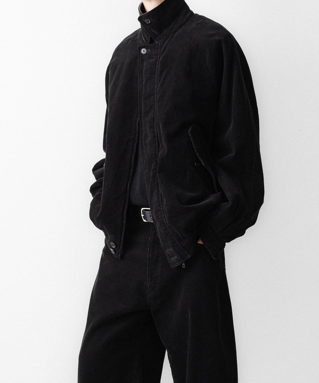 ssstein(シュタイン)のVINTAGE CORDUROY ZIP JACKET - BLACKの公式通販サイトsession福岡セレクトショップ