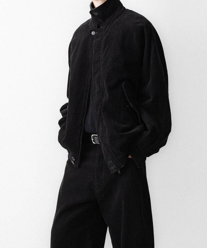 ssstein(シュタイン)のVINTAGE CORDUROY ZIP JACKET - BLACKの公式通販サイトsession福岡セレクトショップ