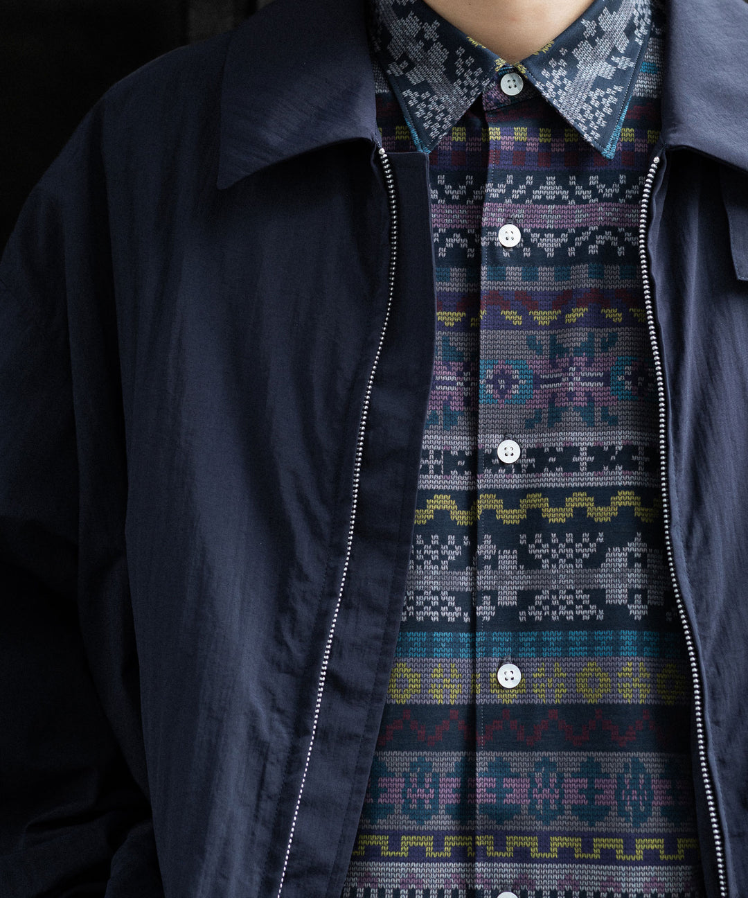 KANEMASA PHIL.-カネマサフィル36G MODEST PRINT SHIRTのPRINT公式通販サイトsession福岡セレクトショップ 