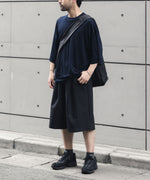 画像をギャラリービューアに読み込む, ssstein(シュタイン)のDOUBLE WEAVE COTTON SHORTS - BLACKの公式通販サイトsession福岡セレクトショップ
