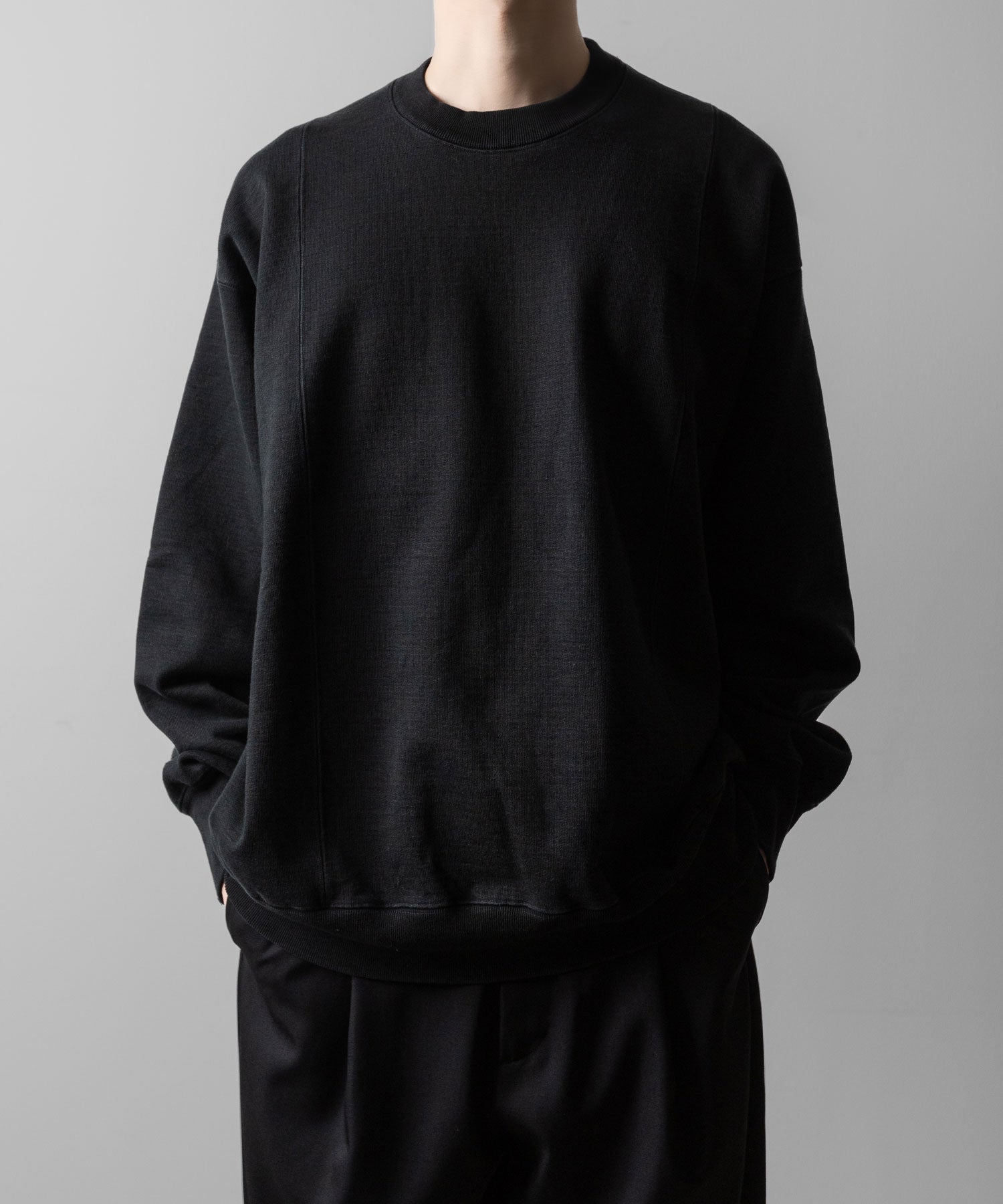 トップス ssstein OVERSIZED DOUBLE KNIT REVERSIBLE ssstein / シュタイン】OVERSIZED DOUBLE KNIT REVERSIBLE LS