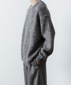 ssstein / シュタイン】KID MOHAIR KNIT CREW NECK LS - GREY | 公式