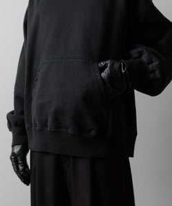 ssstein(シュタイン)のUNTWISTED YARN FADE SWEAT HOOD LS - BLACKの公式通販サイトsession福岡セレクトショップ