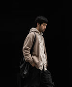 画像をギャラリービューアに読み込む, VEIN ヴェインのCO SWEAT DISTRESSED ZIP UP HOODIE - X.GRAYの公式通販サイトsession福岡セレクトショップ
