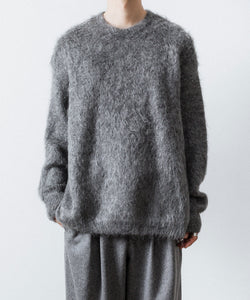 ssstein / シュタイン】KID MOHAIR KNIT CREW NECK LS - GREY | 公式