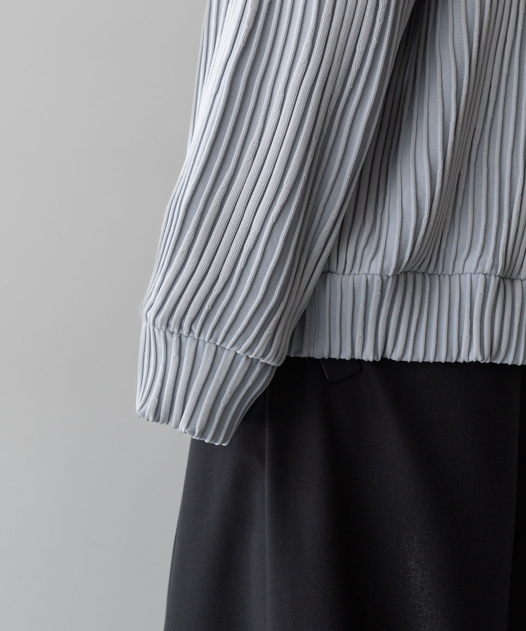 ssstein シュタインのOBLIQUE PATTERNED KNIT CARDIGANのGREY公式通販サイトsession福岡セレクトショップ