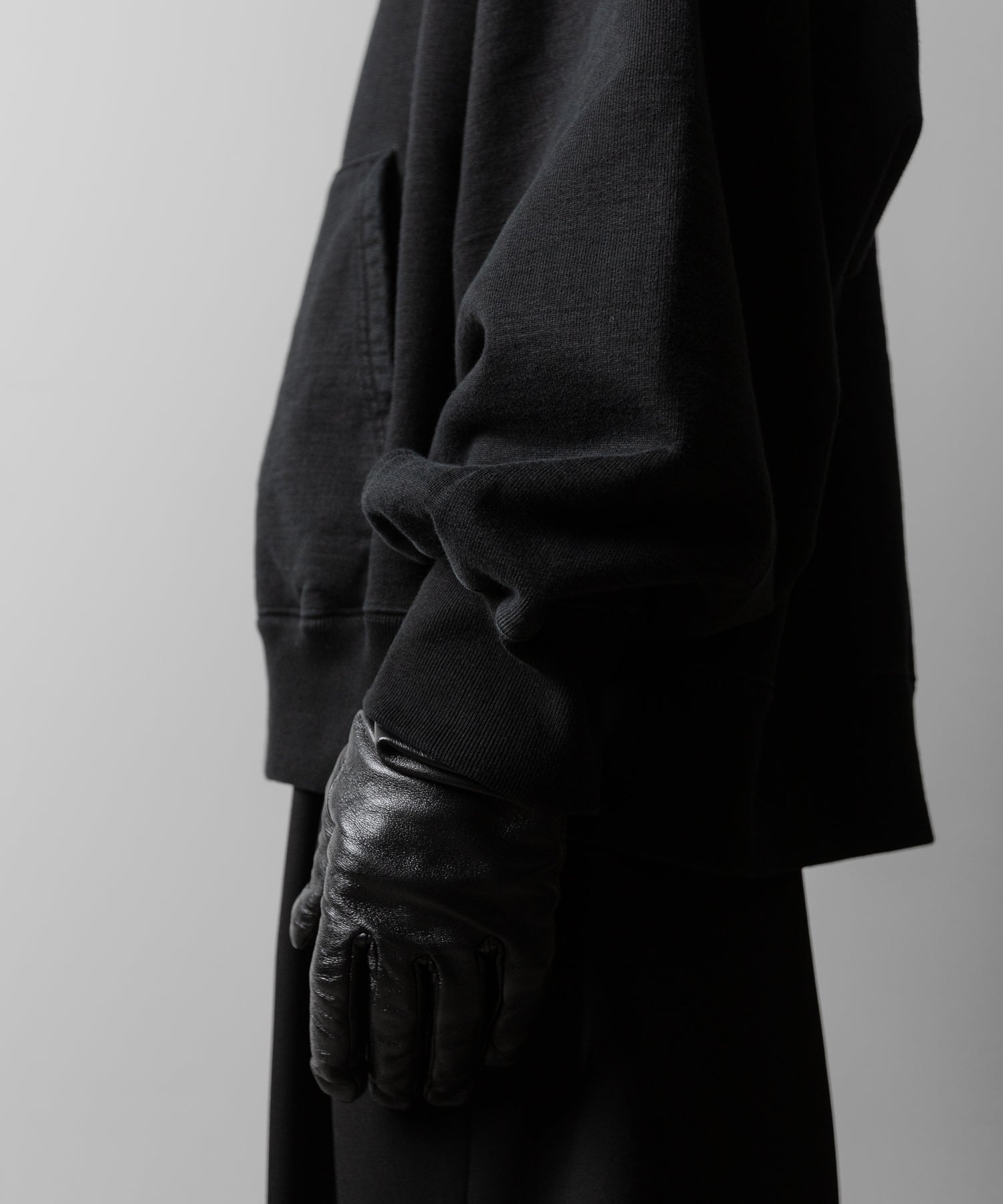 ssstein(シュタイン)のUNTWISTED YARN FADE SWEAT HOOD LS - BLACKの公式通販サイトsession福岡セレクトショップ