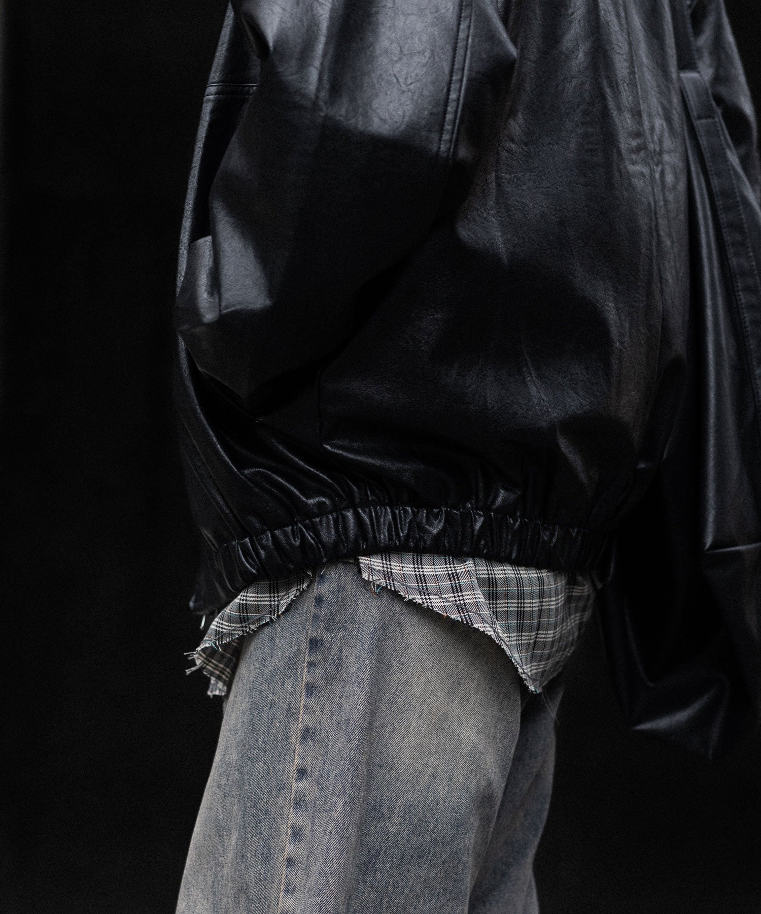 CODA -コーダのBLACK SYNTHETIC LEATHER CLUB JACKETのBLACK公式通販サイトsession福岡セレクトショップ