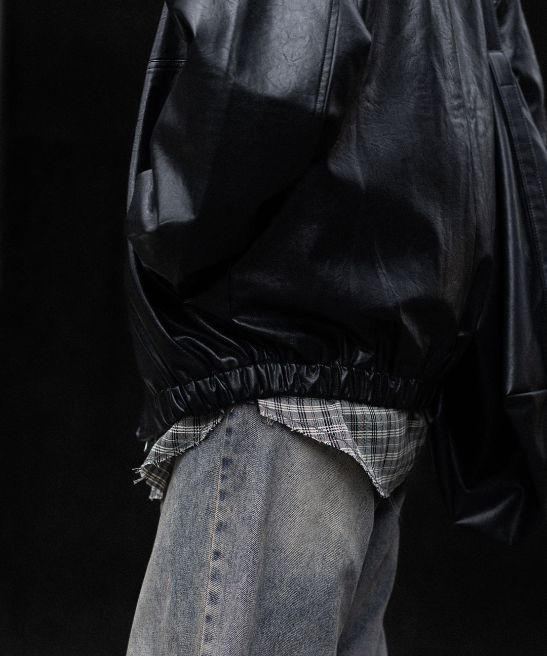 CODA -コーダのBLACK SYNTHETIC LEATHER CLUB JACKETのBLACK公式通販サイトsession福岡セレクトショップ