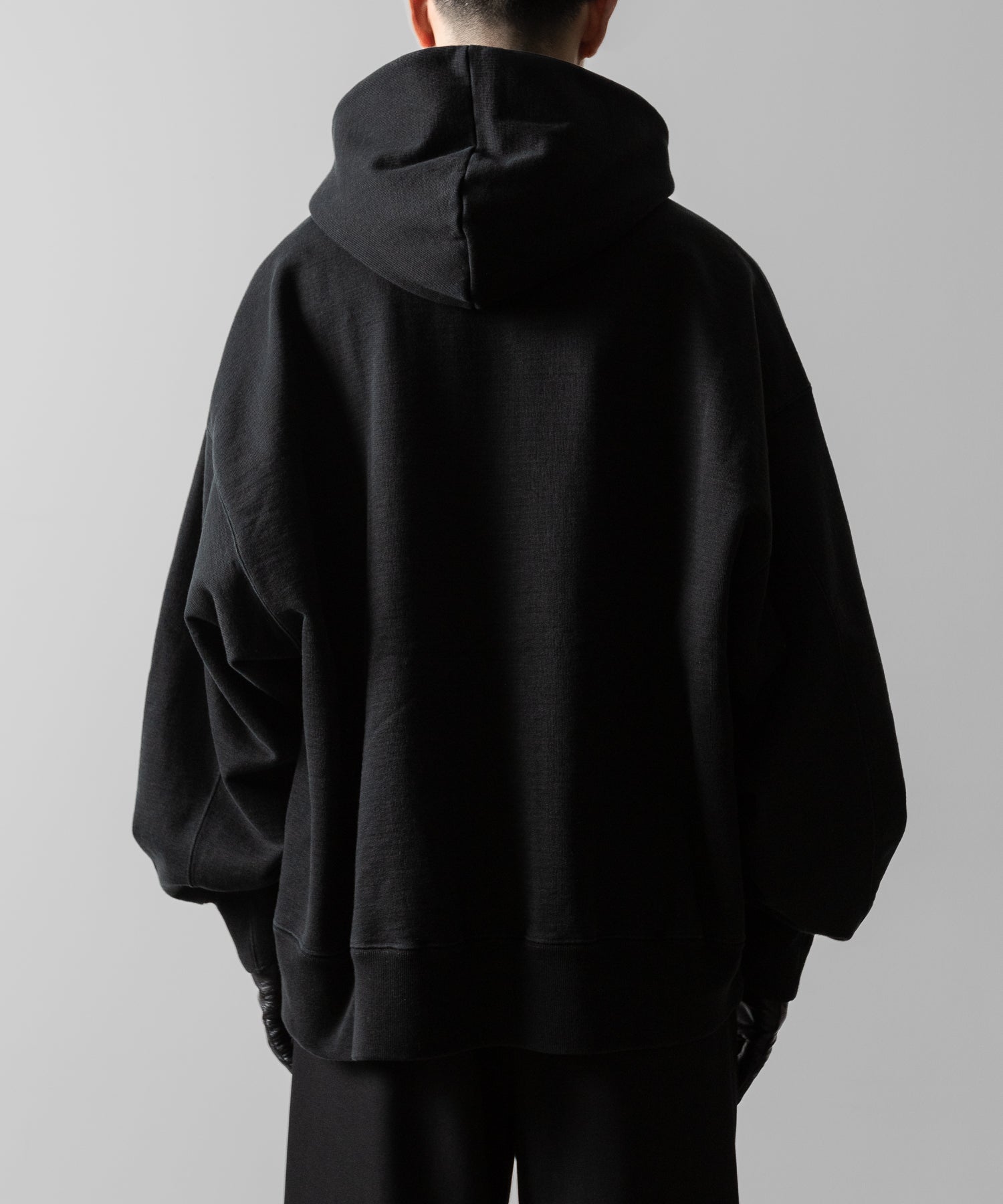 ssstein(シュタイン)のUNTWISTED YARN FADE SWEAT HOOD LS - BLACKの公式通販サイトsession福岡セレクトショップ