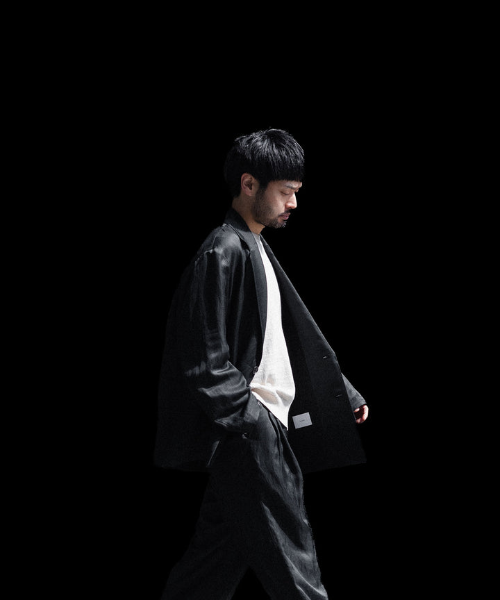 ssstein(シュタイン)のVIS/LI BRIGHT TWILL SINGLE BREASTED JACKET - DARK CHARCOALの公式通販サイトsession福岡セレクトショップ