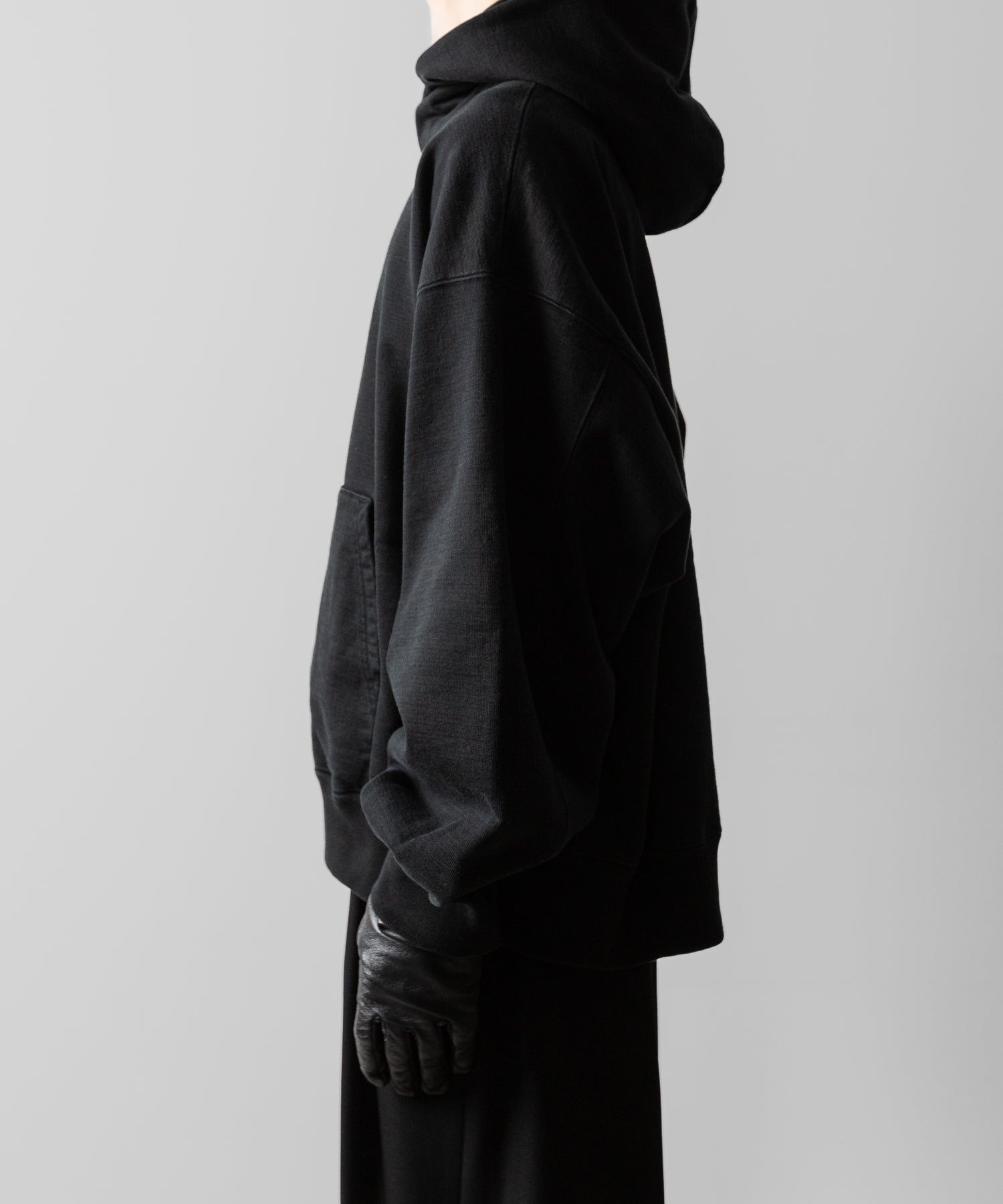 ssstein(シュタイン)のUNTWISTED YARN FADE SWEAT HOOD LS - BLACKの公式通販サイトsession福岡セレクトショップ