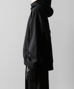 画像をギャラリービューアに読み込む, ssstein(シュタイン)のUNTWISTED YARN FADE SWEAT HOOD LS - BLACKの公式通販サイトsession福岡セレクトショップ
