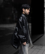 画像をギャラリービューアに読み込む, CODA -コーダのBLACK SYNTHETIC LEATHER CLUB JACKETのBLACK公式通販サイトsession福岡セレクトショップ

