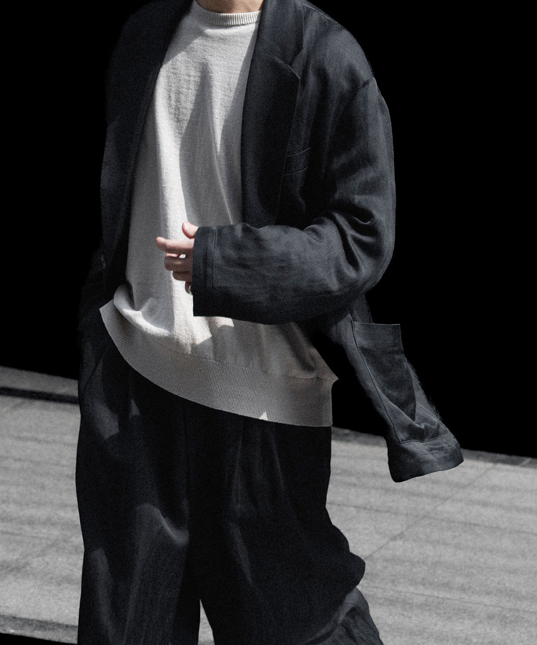 ssstein(シュタイン)のVIS/LI BRIGHT TWILL SINGLE BREASTED JACKET - DARK CHARCOALの公式通販サイトsession福岡セレクトショップ