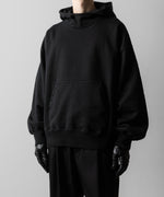 画像をギャラリービューアに読み込む, ssstein(シュタイン)のUNTWISTED YARN FADE SWEAT HOOD LS - BLACKの公式通販サイトsession福岡セレクトショップ
