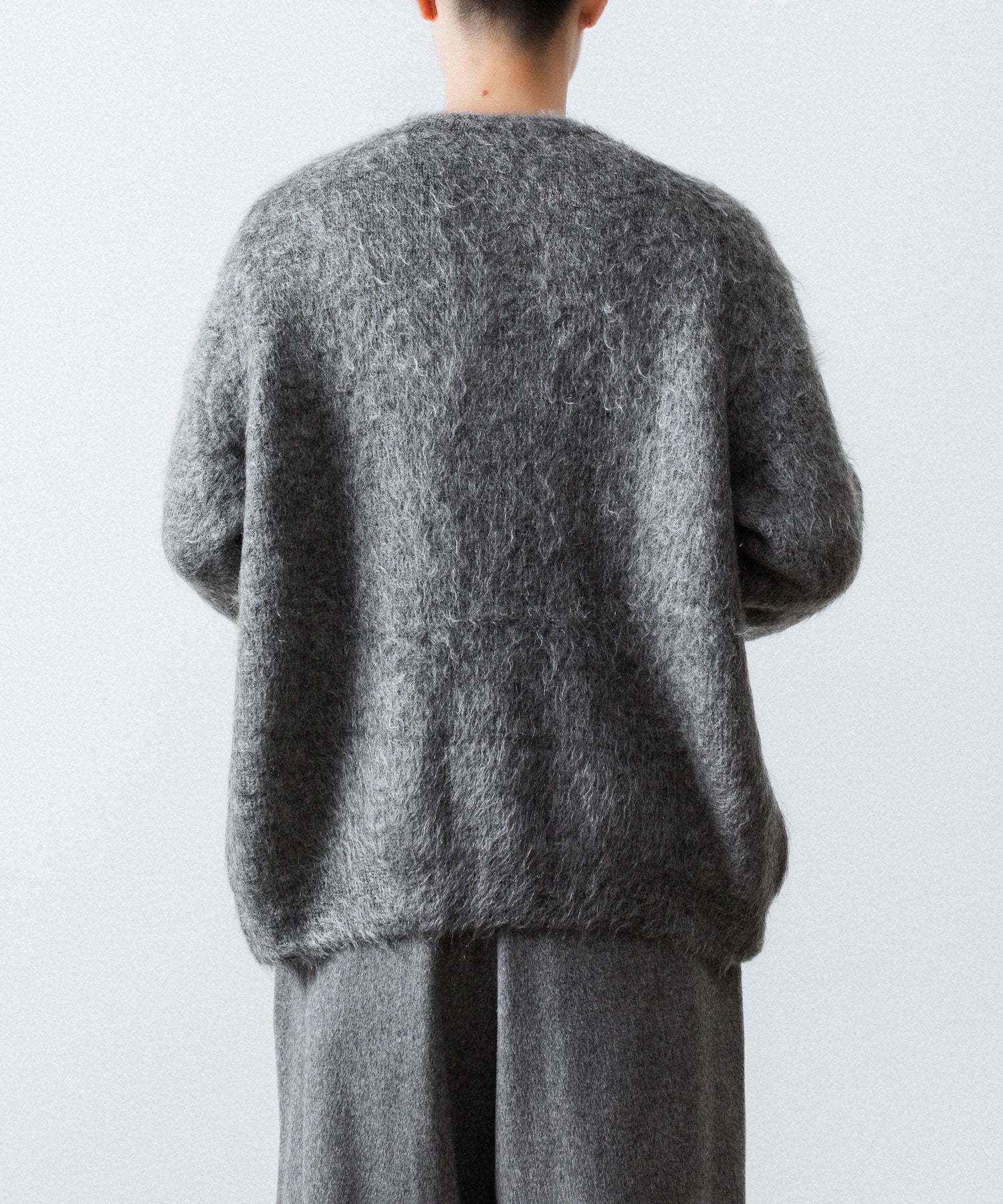 ssstein(シュタイン)のKID MOHAIR KNIT V NECK CARDIGAN - GREYの公式通販サイトsession福岡セレクトショップ