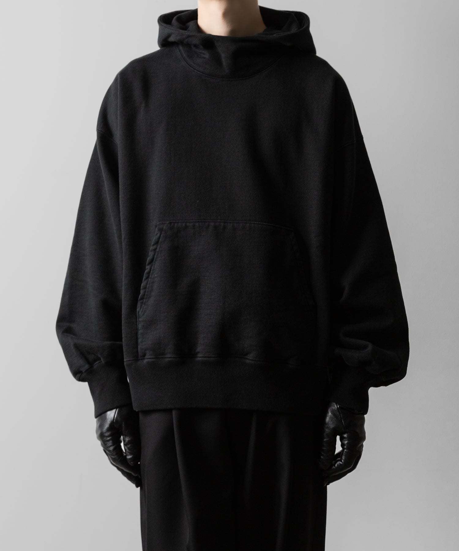 ssstein(シュタイン)のUNTWISTED YARN FADE SWEAT HOOD LS - BLACKの公式通販サイトsession福岡セレクトショップ