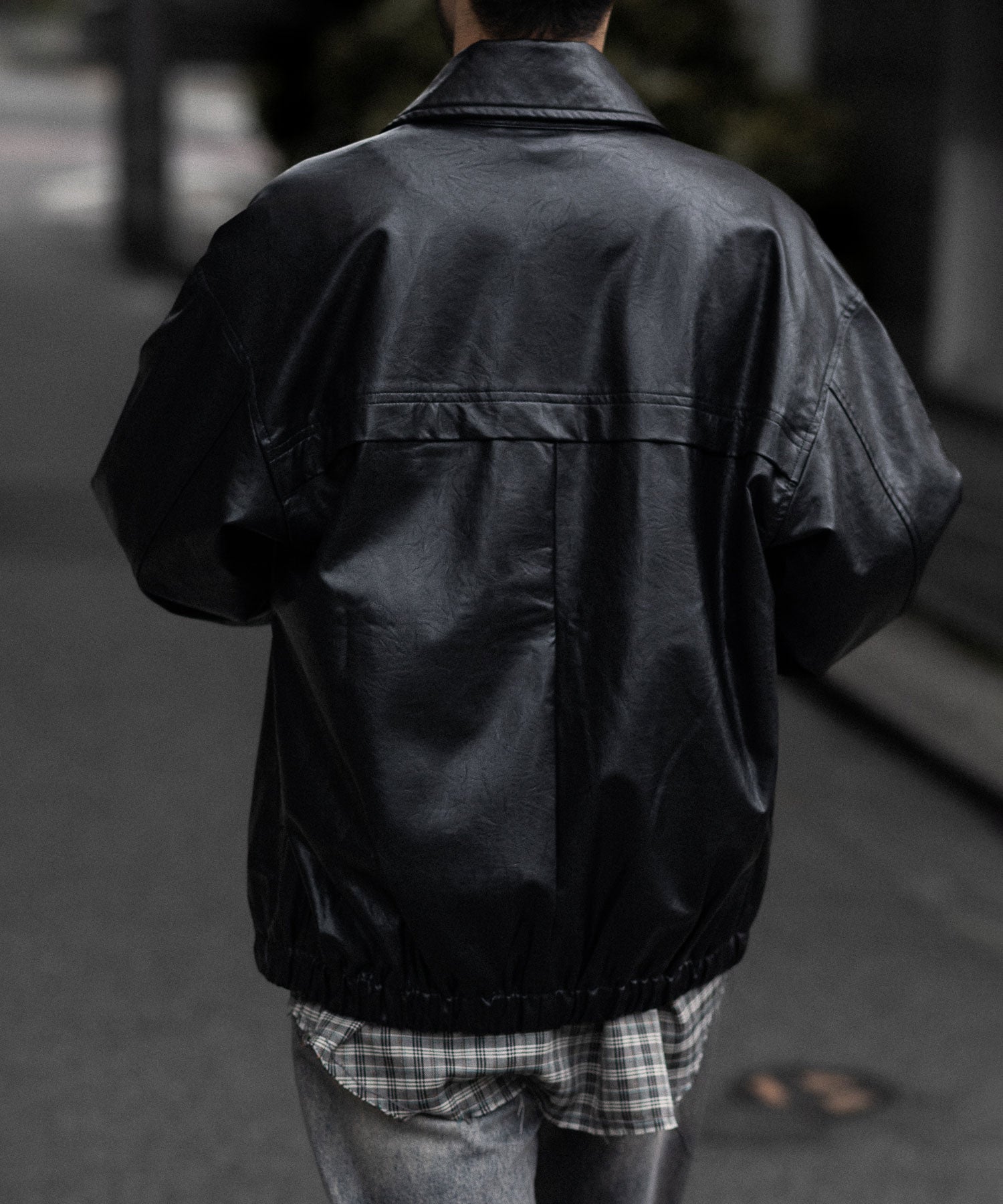 CODA -コーダのBLACK SYNTHETIC LEATHER CLUB JACKETのBLACK公式通販サイトsession福岡セレクトショップ