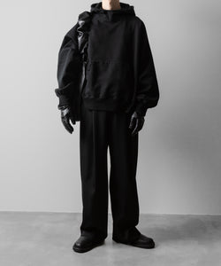 ssstein(シュタイン)のTWIST SEAM WIDE EASY TROUSERS - BLACKの公式通販サイトsession福岡セレクトショップ