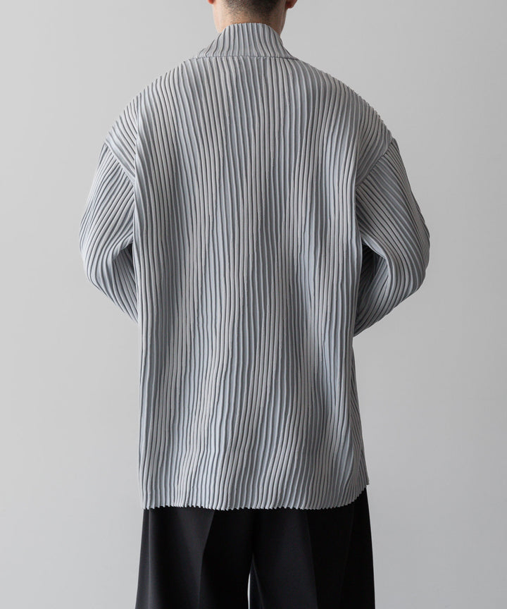 ssstein(シュタイン)のOBLIQUE PATTERNED KNIT LSのGREY公式通販サイトsession福岡セレクトショップ