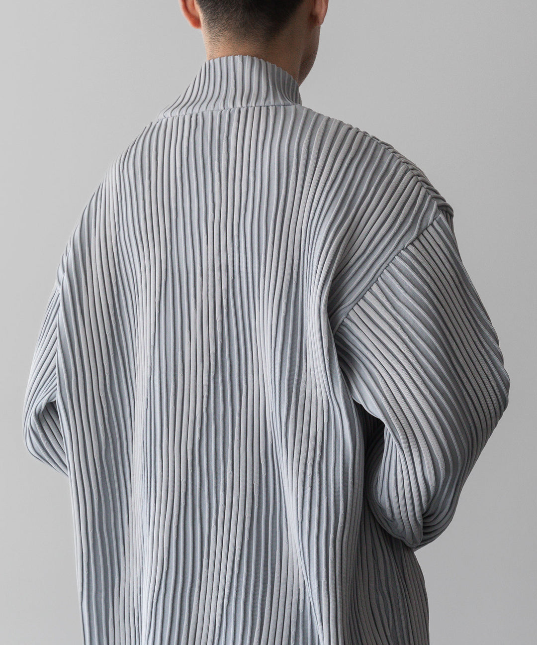 ssstein(シュタイン)のOBLIQUE PATTERNED KNIT LSのGREY公式通販サイトsession福岡セレクトショップ