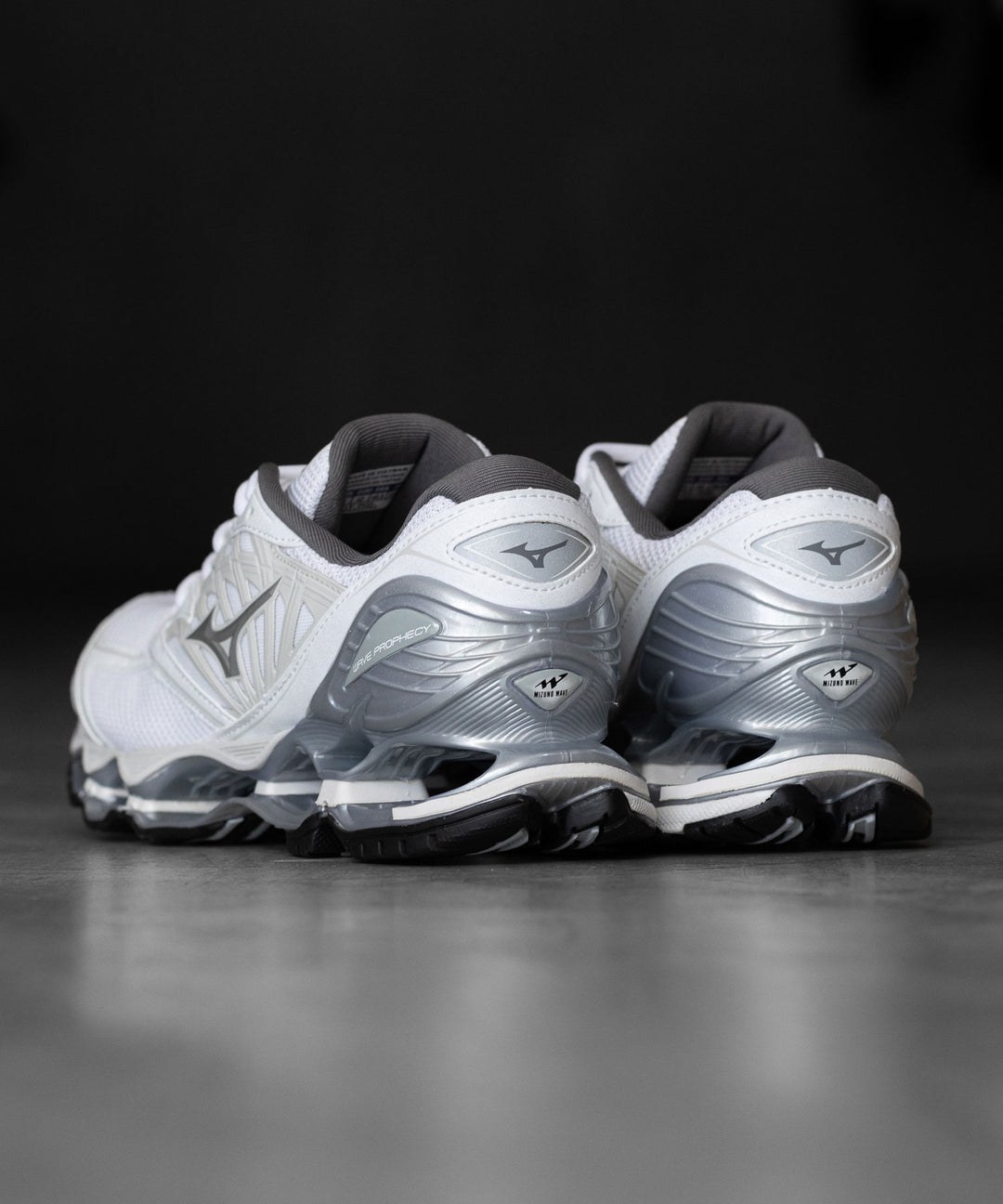 MIZUNO-ミズノのWAVE PROPHECY LSのWHITE×SILVER MIZUNOスニーカー公式通販サイトsession福岡セレクトショップ