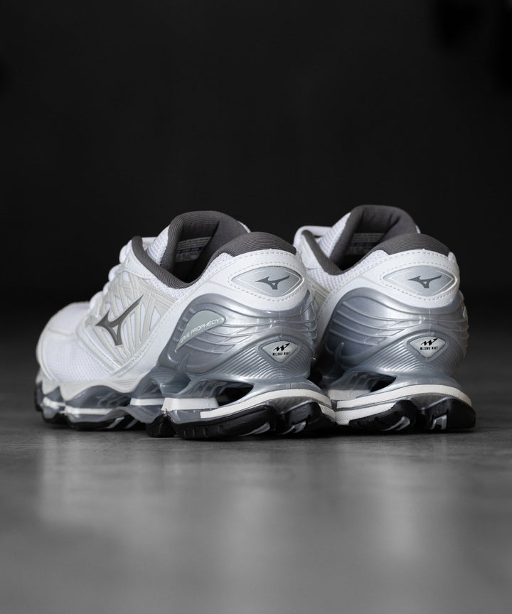 MIZUNO-ミズノのWAVE PROPHECY LSのWHITE×SILVER MIZUNOスニーカー公式通販サイトsession福岡セレクトショップ