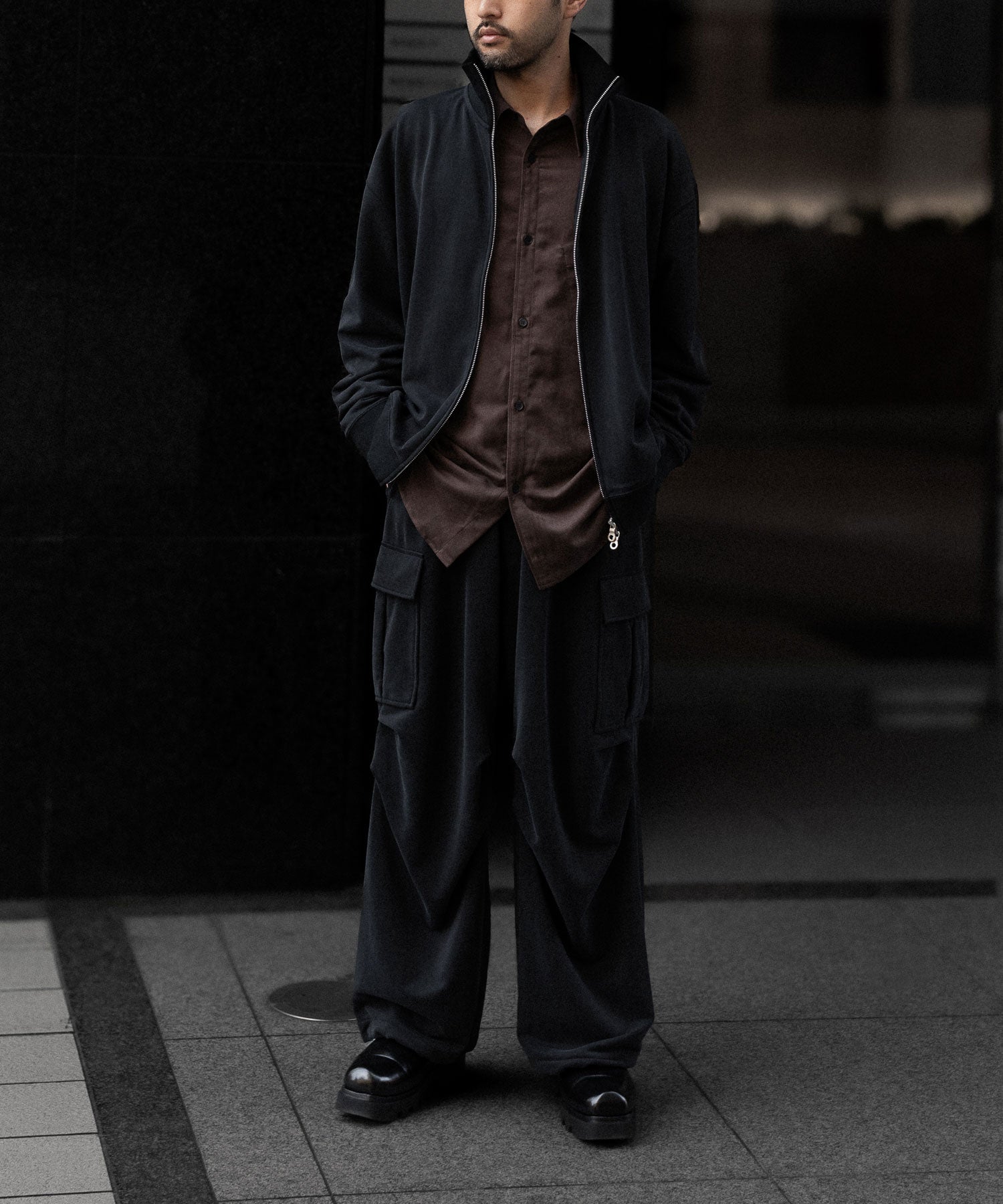 KANEMASA PHIL. カネマサフィル 28G CUPRO OVER CARGO PANTSのBLACK 公式通販サイトsession福岡セレクトショップ