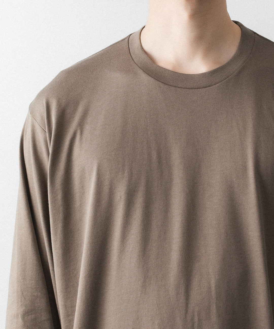 ssstein(シュタイン)のSUVIN COTTON BASIC LS TEE - KHAKIの公式通販サイトsession福岡セレクトショップ