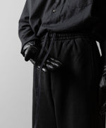 画像をギャラリービューアに読み込む, ssstein(シュタイン)のUNTWISTED YARN FADE SWEAT TWIST SEAM PANTS - BLACKの公式通販サイトsession福岡セレクトショップ
