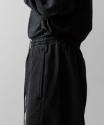 画像をギャラリービューアに読み込む, ssstein(シュタイン)のUNTWISTED YARN FADE SWEAT TWIST SEAM PANTS - BLACKの公式通販サイトsession福岡セレクトショップ
