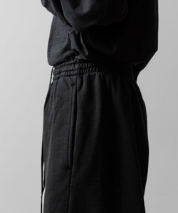 ssstein(シュタイン)のUNTWISTED YARN FADE SWEAT TWIST SEAM PANTS - BLACKの公式通販サイトsession福岡セレクトショップ